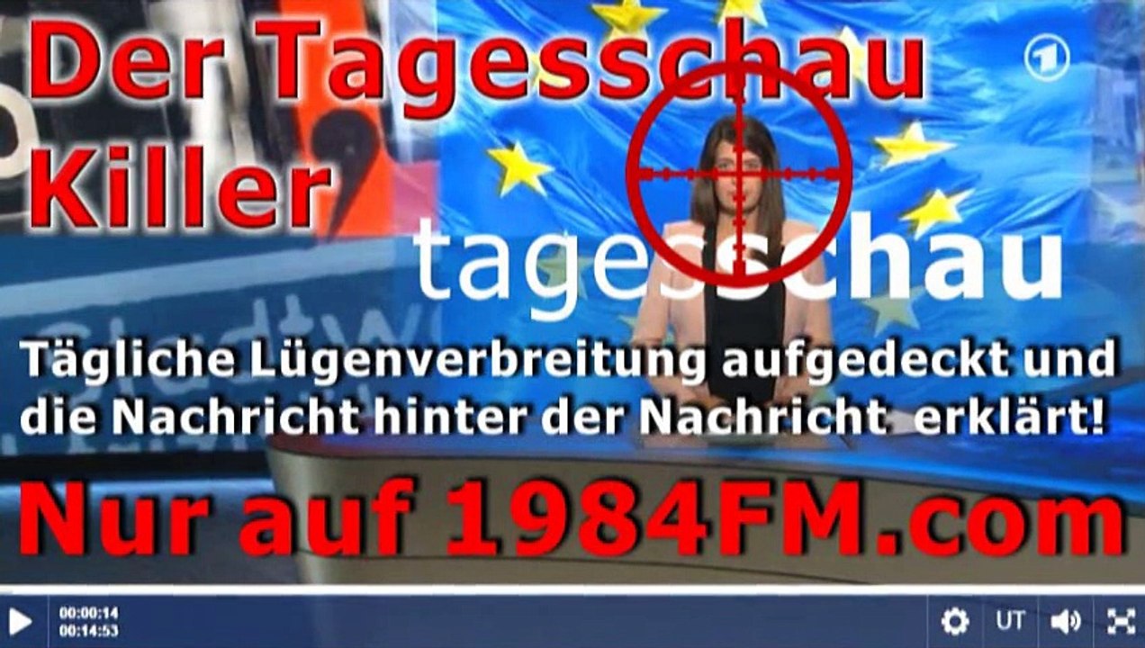 Tagesschau Killer von heute!  ab sofort täglich !!!! Gebe LÜGEN PROPAGANDA keine Chance! Die Nachricht hinter der Nachricht! Politiker sind das allerletzte!!!