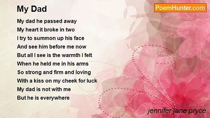 jennifer jane pryce - My Dad