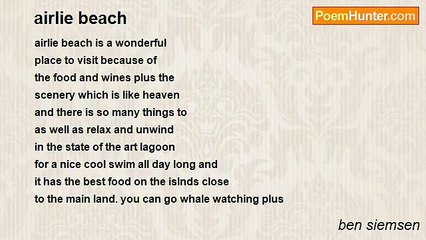 ben siemsen - airlie beach