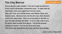 John Leroy Maxwell - The City Eternal