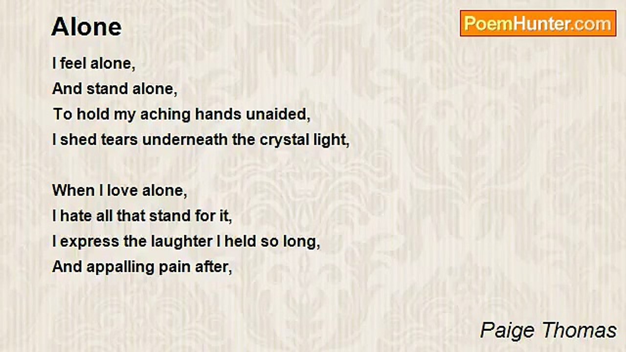 Paige Thomas - Alone