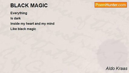 Aldo Kraas - BLACK MAGIC
