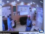 Dunya News - CCTV footage of Gulistan-e-Jauhar bank robbery