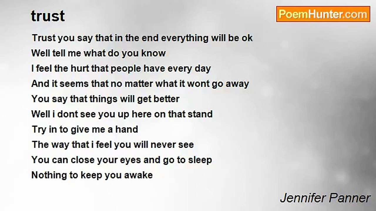 Jennifer Panner - trust