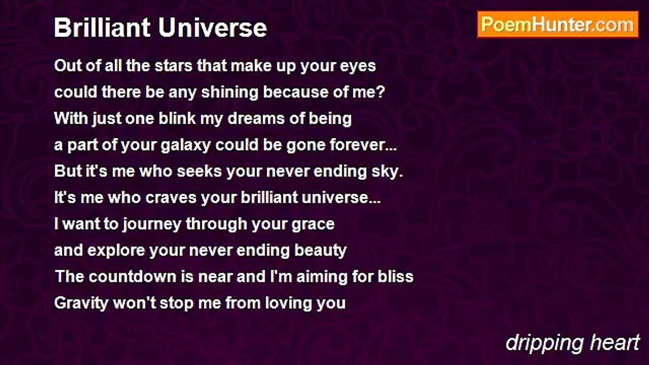 dripping heart - Brilliant Universe