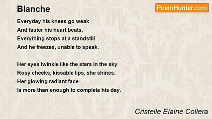 Cristelle Elaine Collera - Blanche