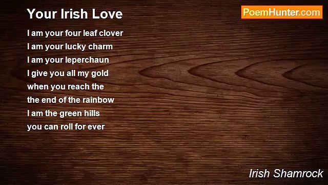 Irish Shamrock - Your Irish Love