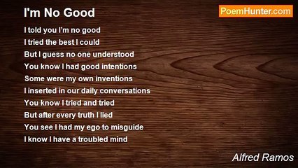 Alfred Ramos - I'm No Good