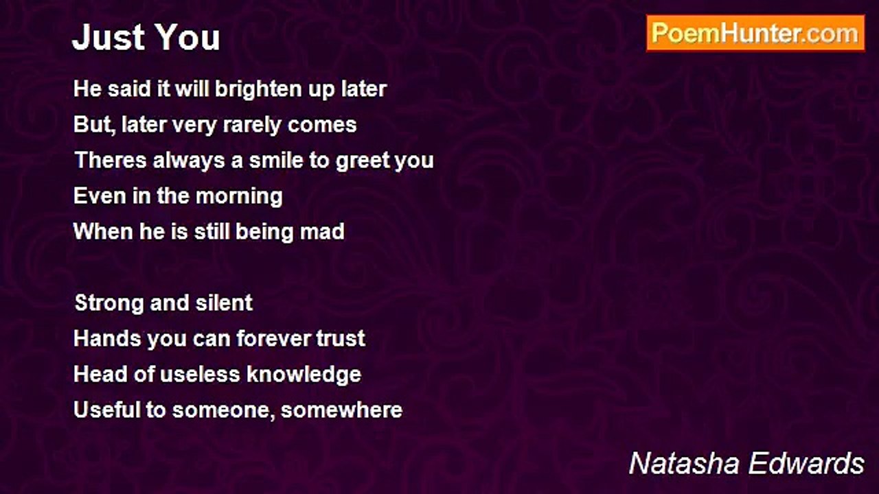Natasha Edwards - Just You