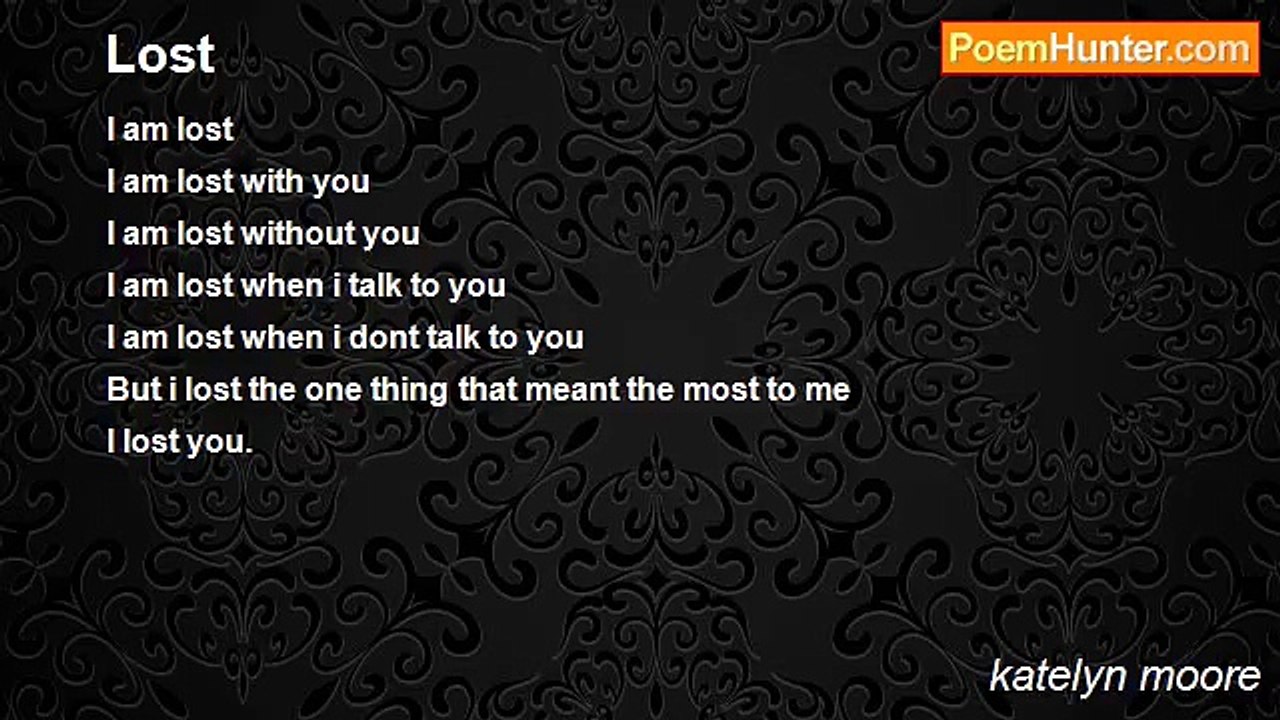 katelyn moore - Lost