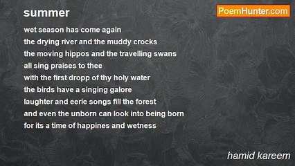 hamid kareem - summer