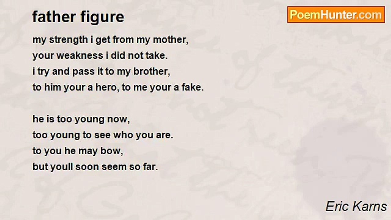 Eric Karns - father figure