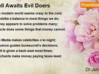 Dr John Celes - Hell Awaits Evil Doers