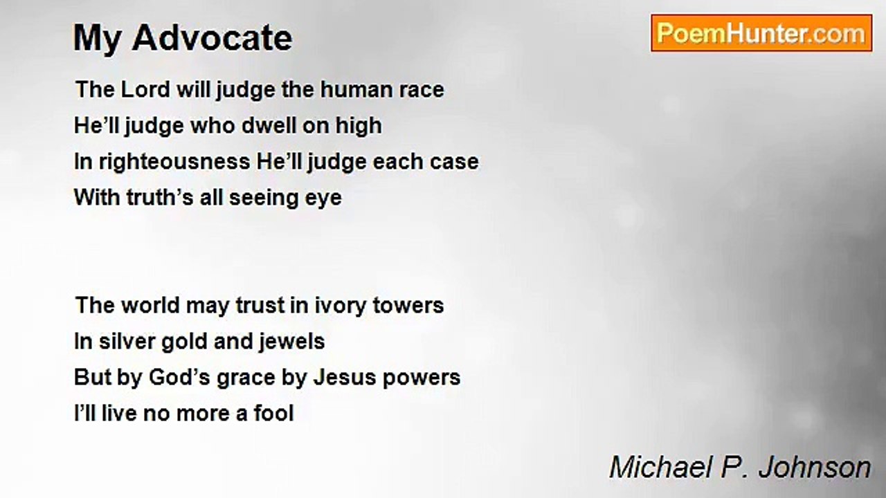Michael P. Johnson - My Advocate