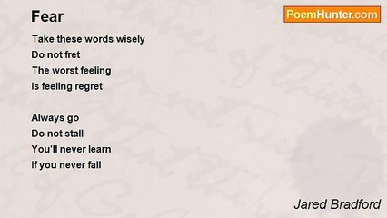 Jared Bradford - Fear