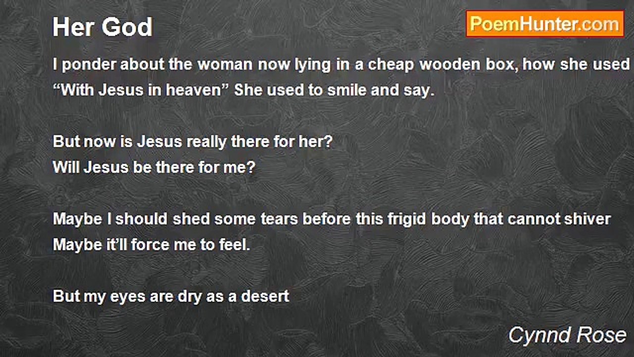 Cynnd Rose - Her God