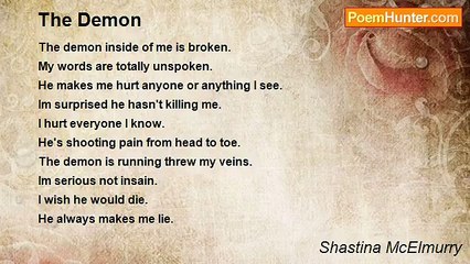 Shastina McElmurry - The Demon