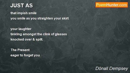 Dónall Dempsey - JUST AS