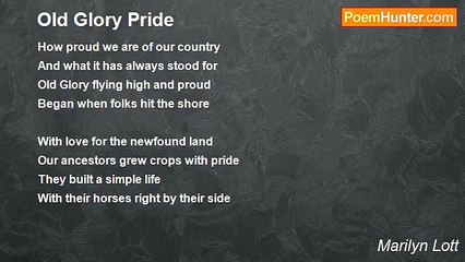 Marilyn Lott - Old Glory Pride