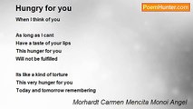Morhardt Carmen Mencita Monoi Angel - Hungry for you