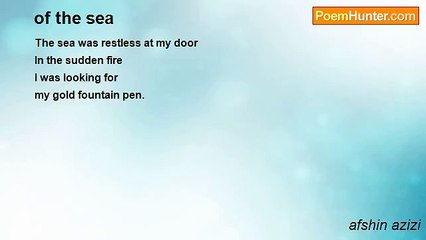 afshin azizi - of the sea