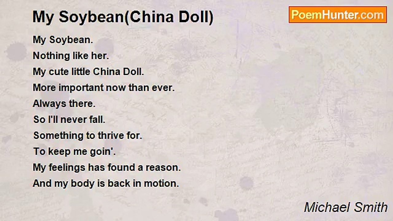 Michael Smith - My Soybean(China Doll)
