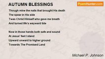 Michael P. Johnson - AUTUMN BLESSINGS
