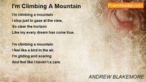 ANDREW BLAKEMORE - I'm Climbing A Mountain