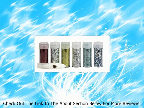 Martha Stewart Crafts Glitter, 6-Pack