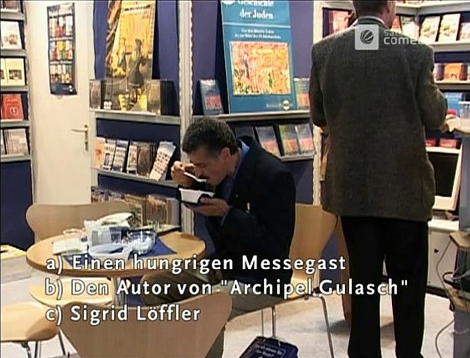 Die Harald Schmidt Show - 1149 - 2002-10-11 - Hape Kerkeling, Stühle-Test