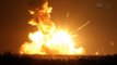 NASA's unmanned Antares rocket explodes on launch - NASA TV