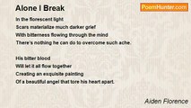 Aiden Florence - Alone I Break
