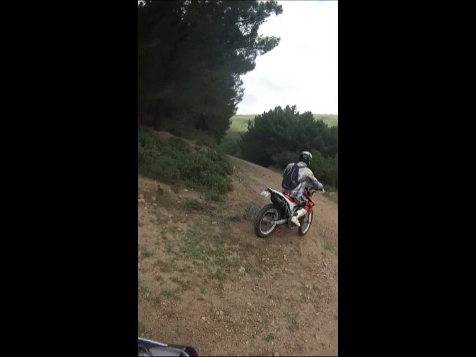 WR125R & CRF250L soft enduro trial riding Istanbul