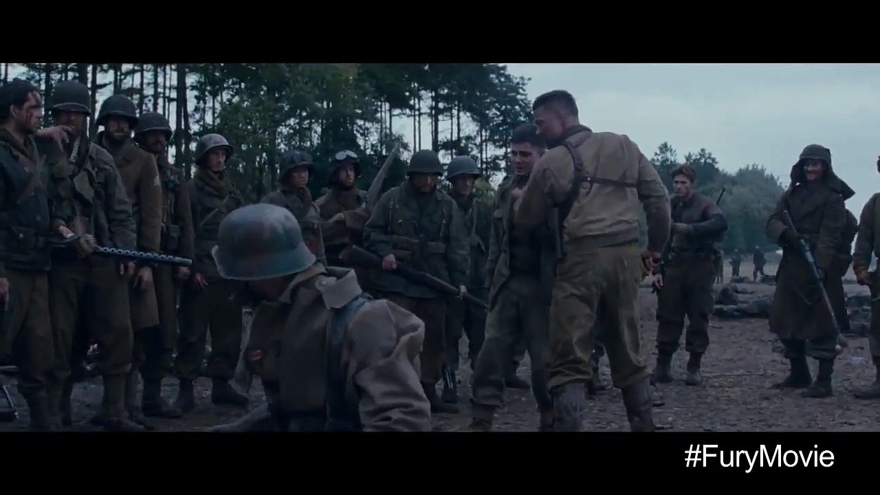 Fury Movie CLIP - I Can't Do It (2014) Brad Pitt, Logan Lerman Movie HD