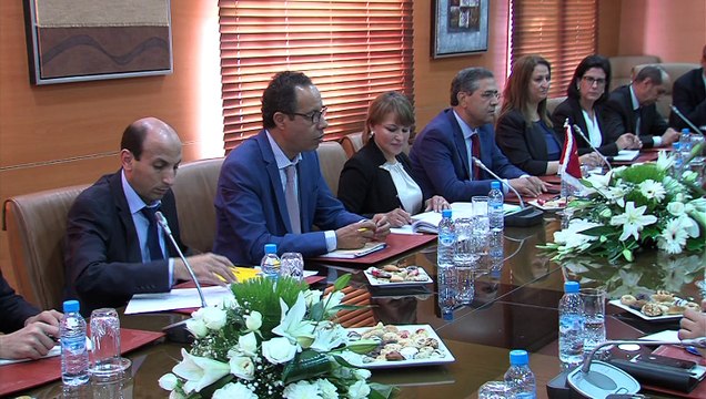 Hakima EL Haite s'entretient avec une délégation du groupe d'amitié UE-Maroc au Parlement européen