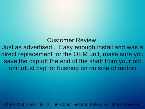 BLW00864 - Trane Furnace Draft Inducer / Exhaust Vent Venter Motor - OEM Replacement