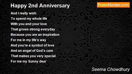 Seema Chowdhury - Happy 2nd Anniversary