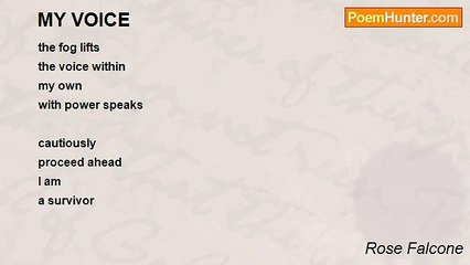 Rose Falcone - MY VOICE