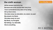 RIC S. BASTASA - the sixth woman