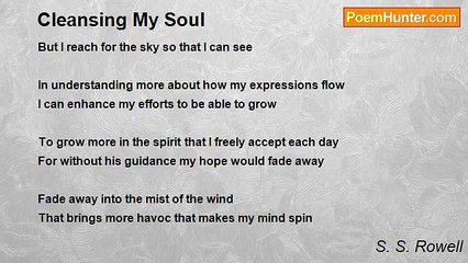 S. S. Rowell - Cleansing My Soul