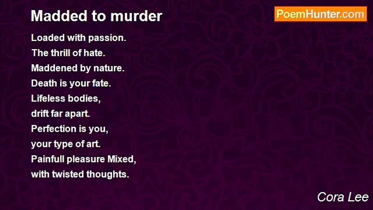 Cora Lee - Madded to murder