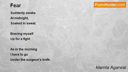 Mamta Agarwal - Fear