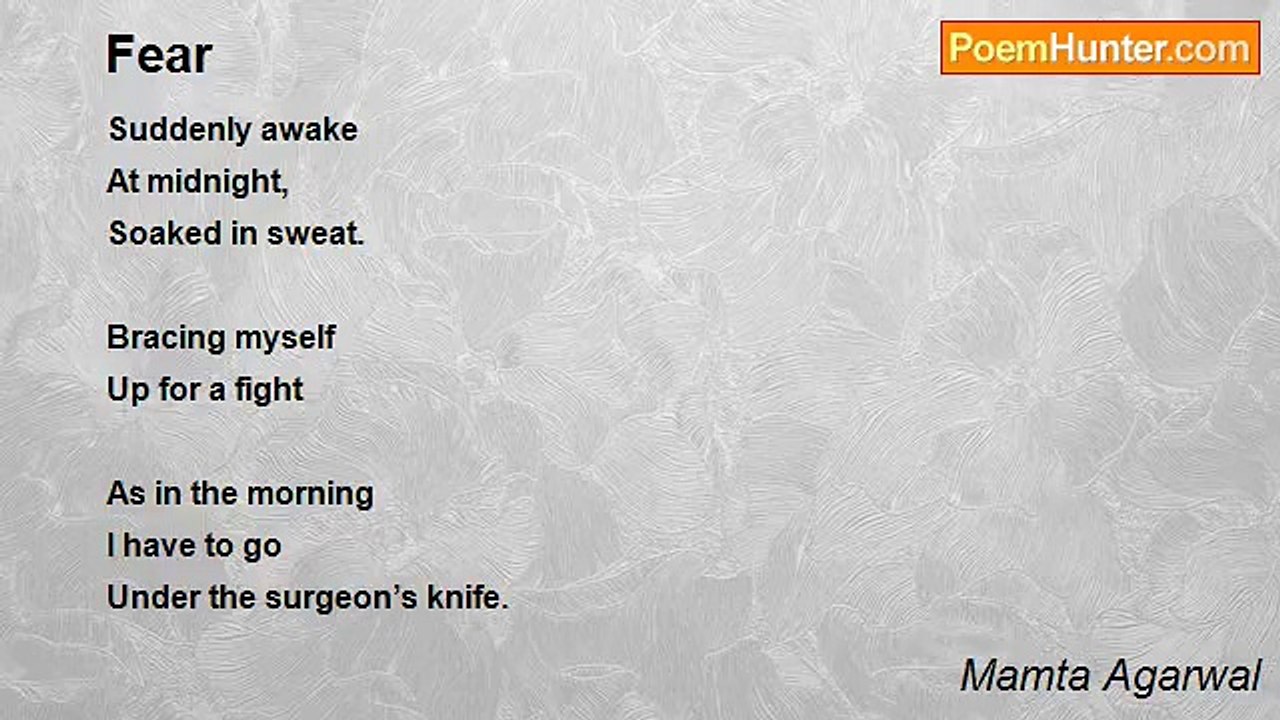 Mamta Agarwal - Fear
