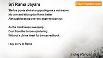 Indira Renganathan - Sri Rama Jayam