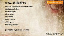RIC S. BASTASA - wow, philippines