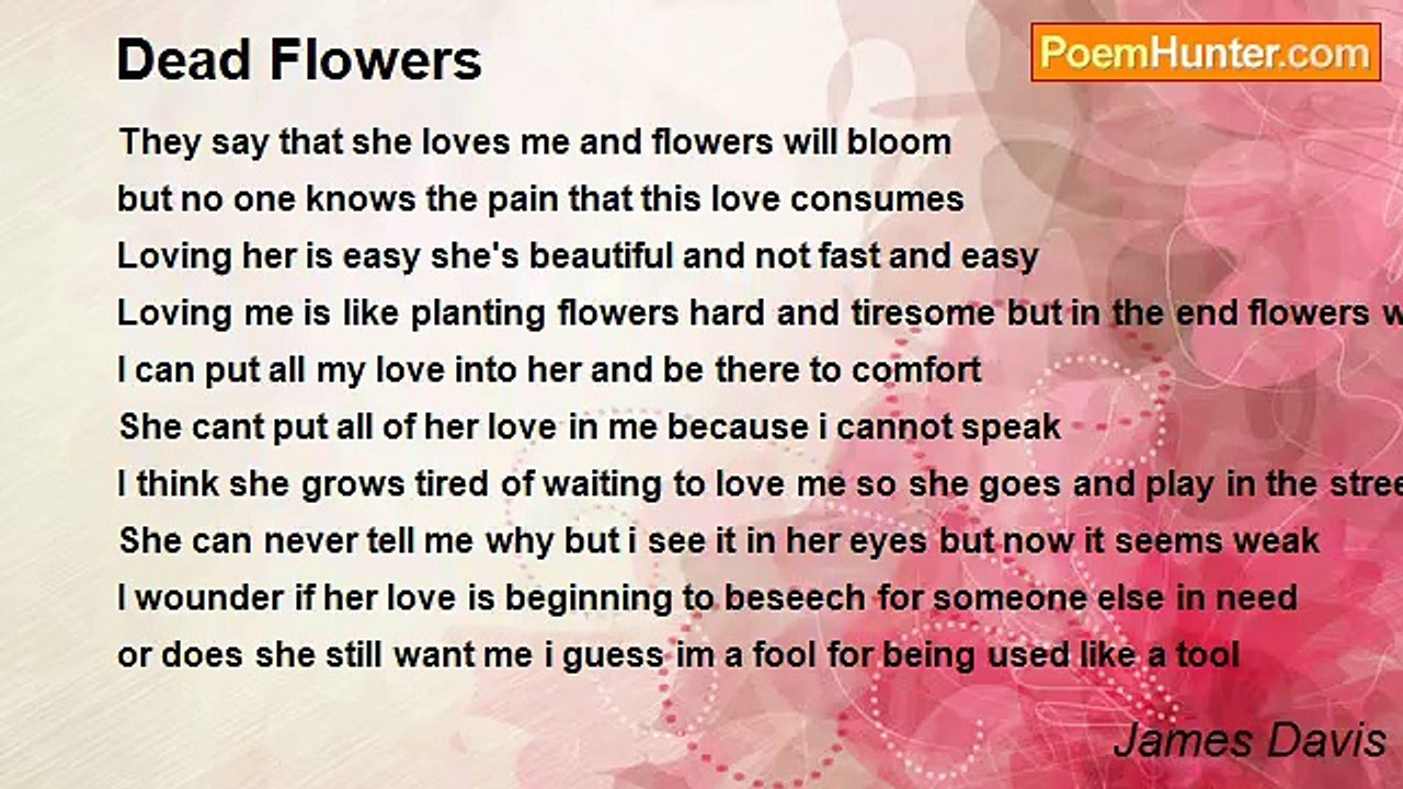James Davis - Dead Flowers