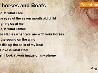 Annie Mark - Of horses and Boats