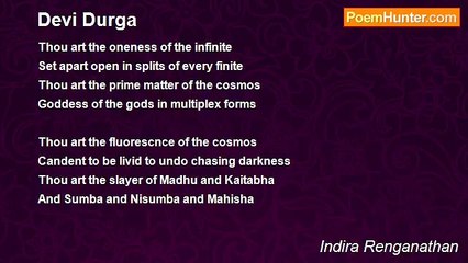 Indira Renganathan - Devi Durga