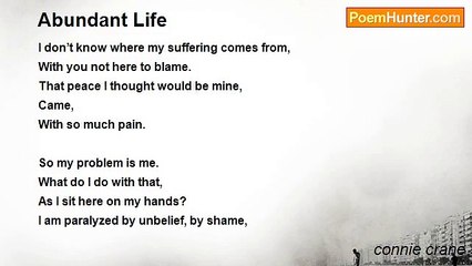connie crane - Abundant Life