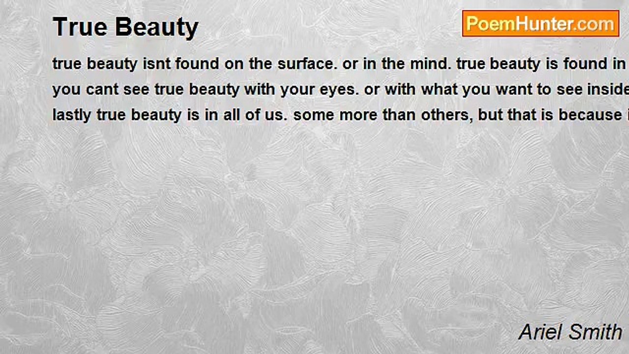 Ariel Smith - True Beauty